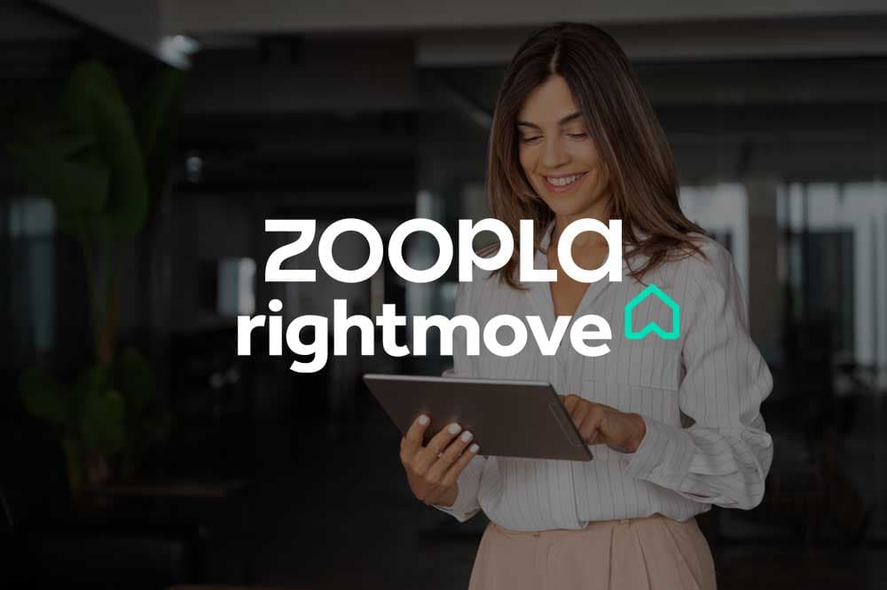 Zoopla & Rightmove listing<br />